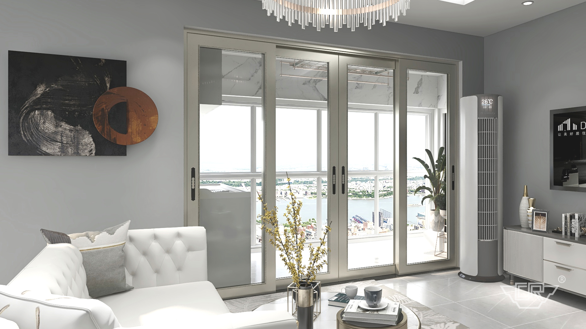 廣源門(mén)窗型材 | 鋁型材中的香檳色，彰顯奢而不華的美感